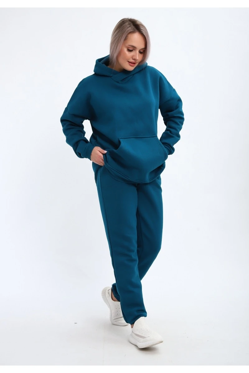 Костюм с брюками Oversize 399 (индиго)