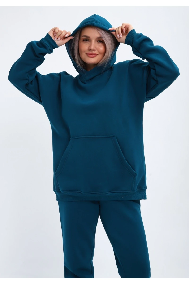 Костюм с брюками Oversize 399 (индиго)