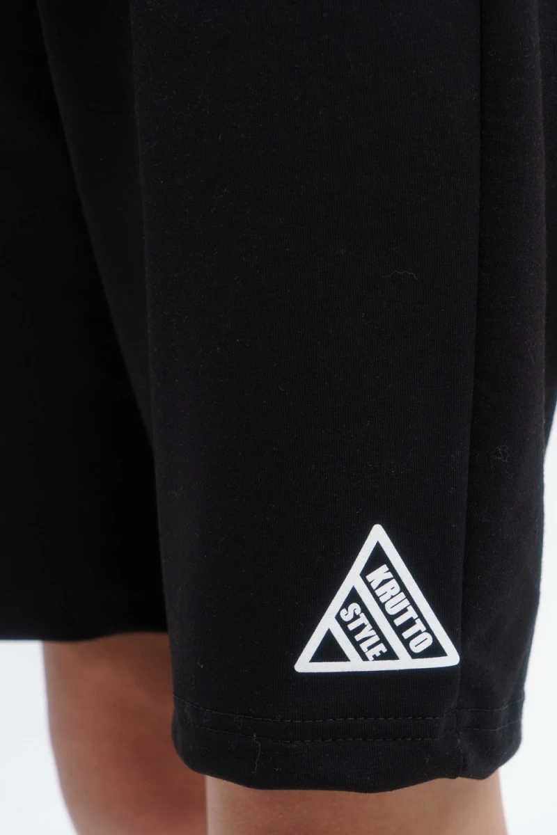 Детские шорты Плюс (черный)