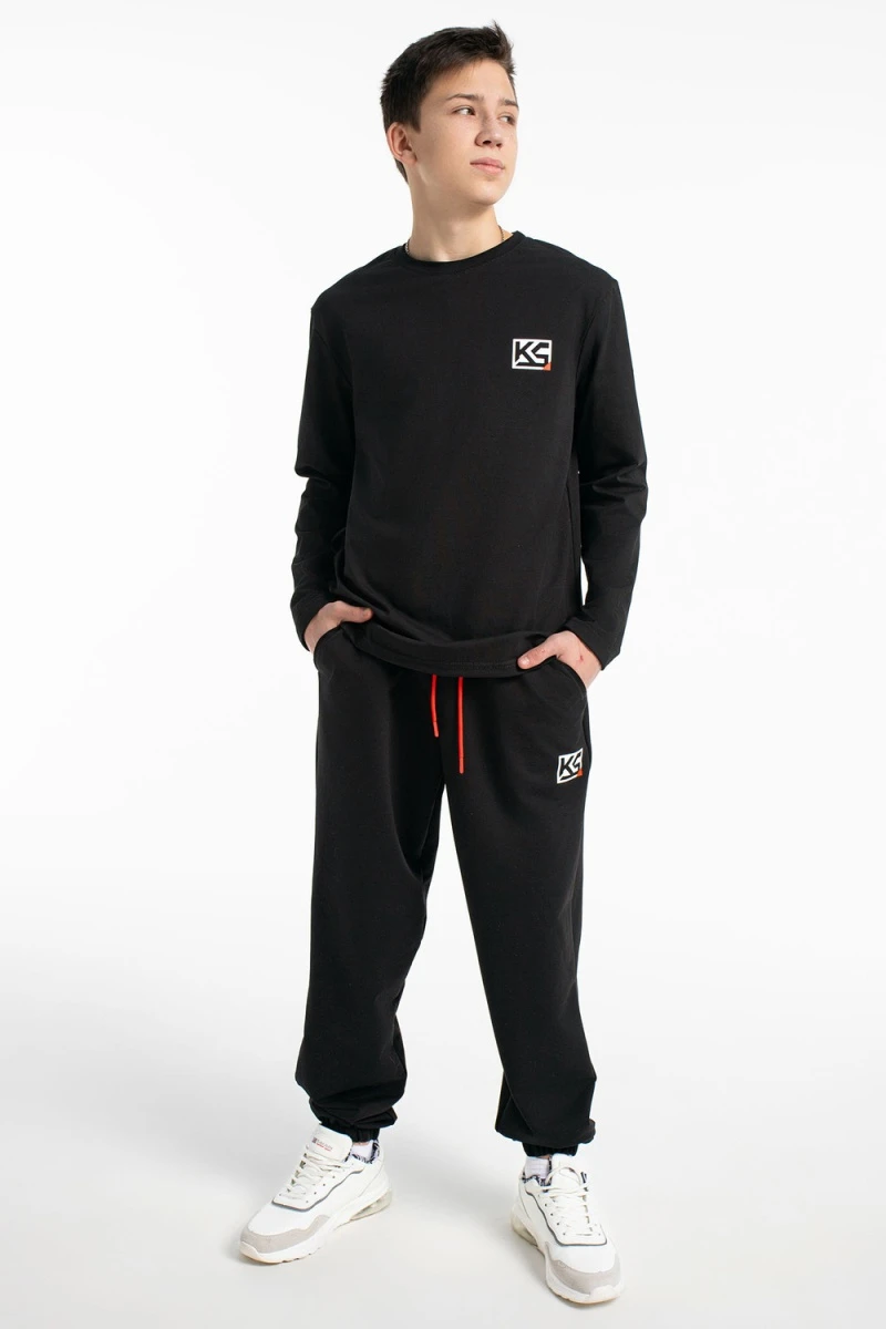 Костюм с брюками Блэк 3 (черный)