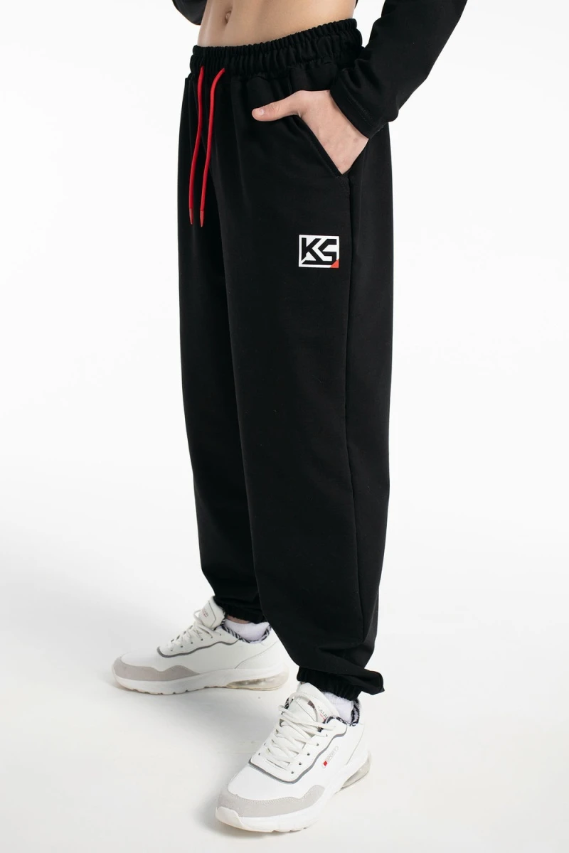 Костюм с брюками Блэк 3 (черный)