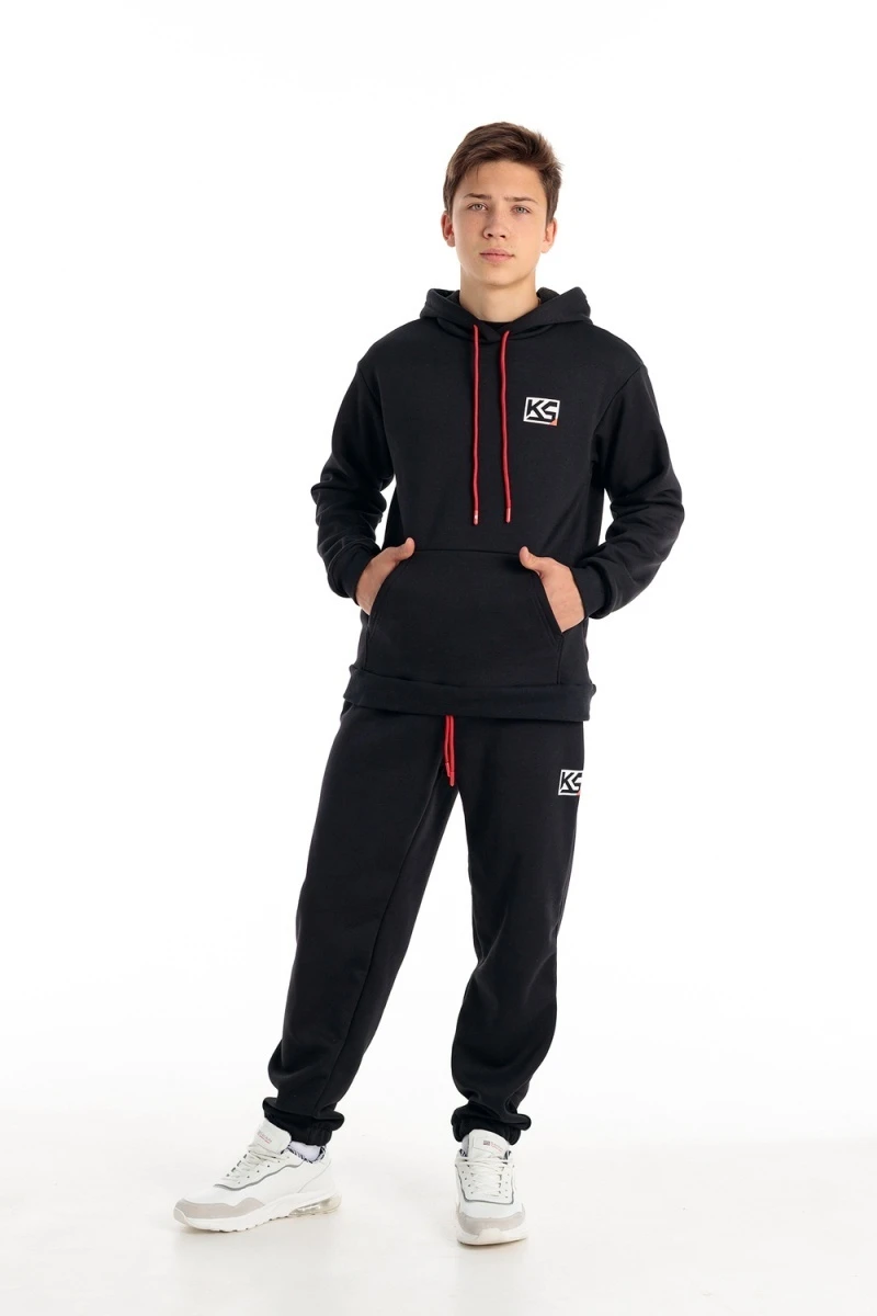 Костюм с брюками Гордей 2 (черный)