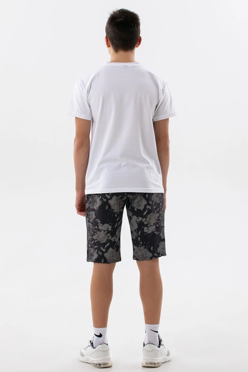 Костюм с шортами Страйк (белый)