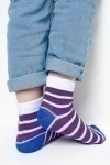 Детские носки стандарт Миша (набор 3 пары) (белый, василёк, цветной)