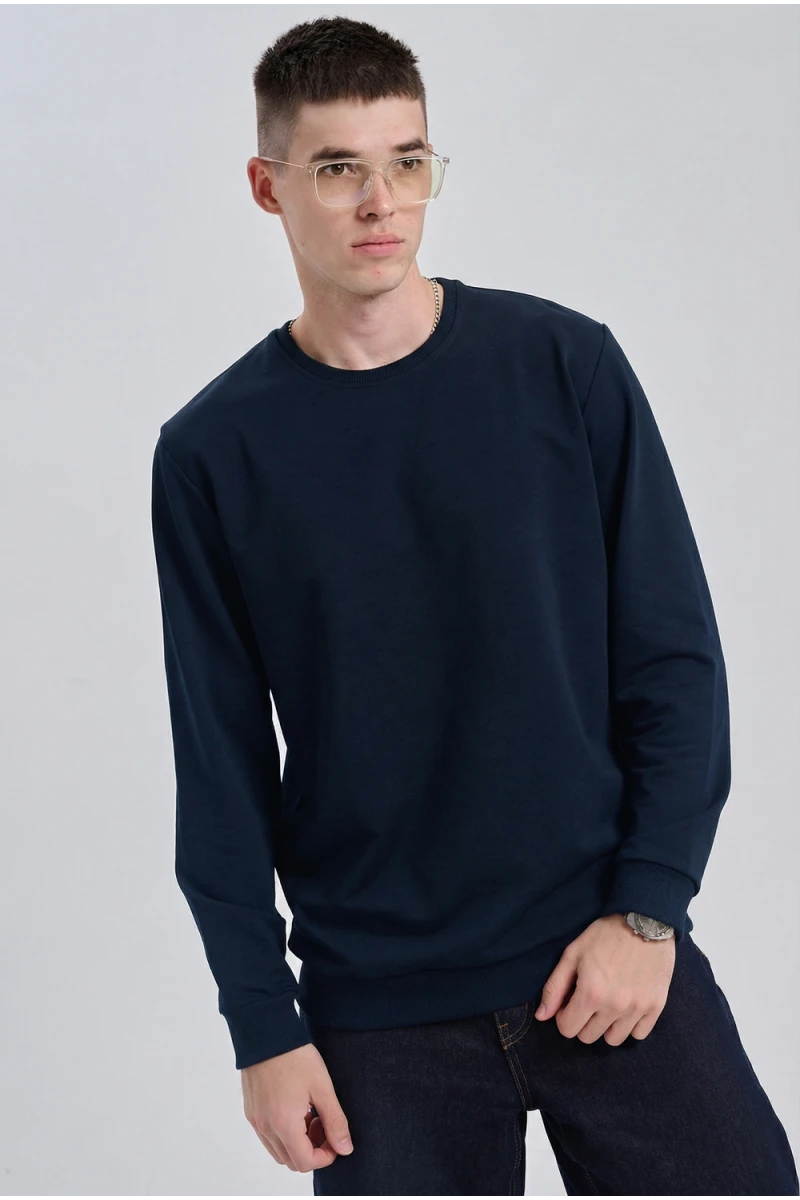 Свитшот 14430/1 (темно-синий)