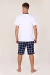 Костюм с шортами 800 Oazis (белый,синий)