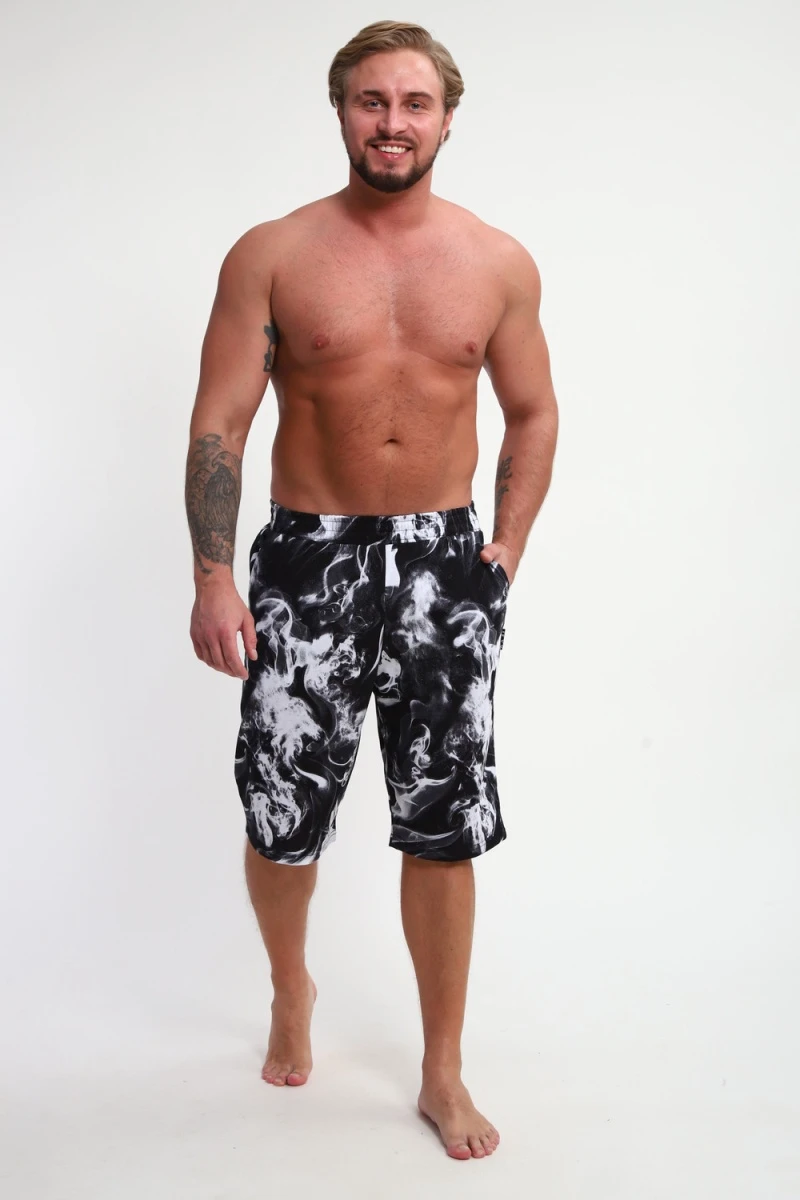 Шорты ШМ-03 (черный/белый Дым)