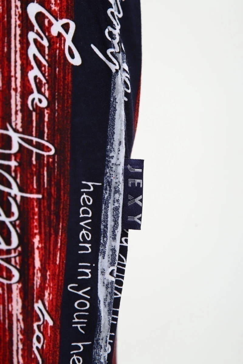 Шорты ШМ-03 (синий/красный/белый Полосы с буквами Love)