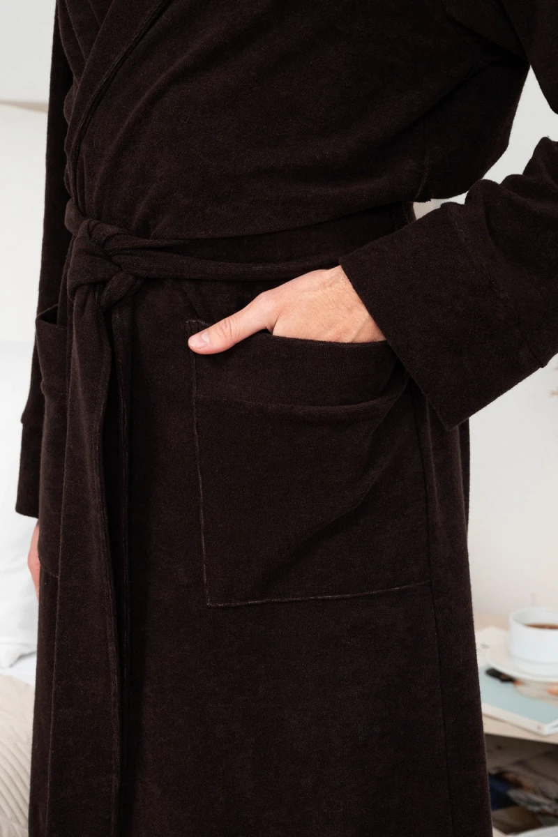 Халат 319 (темно-коричневый)