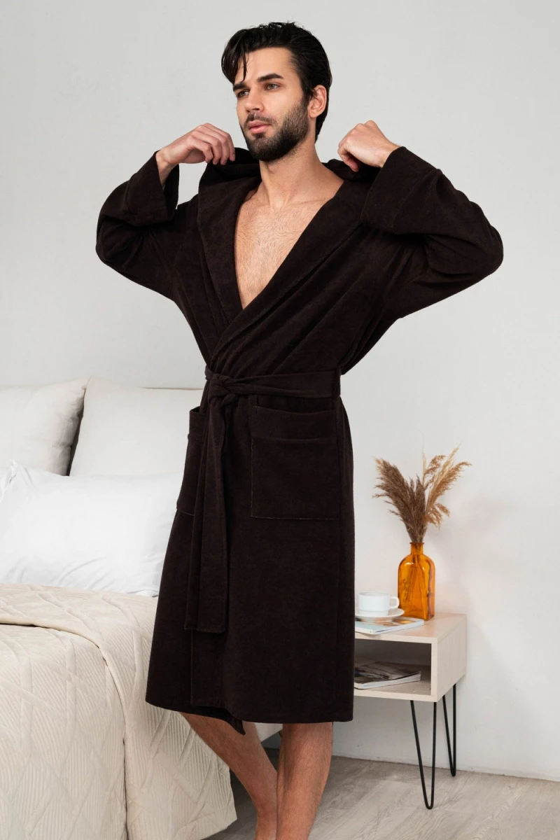 Халат 319 (темно-коричневый)