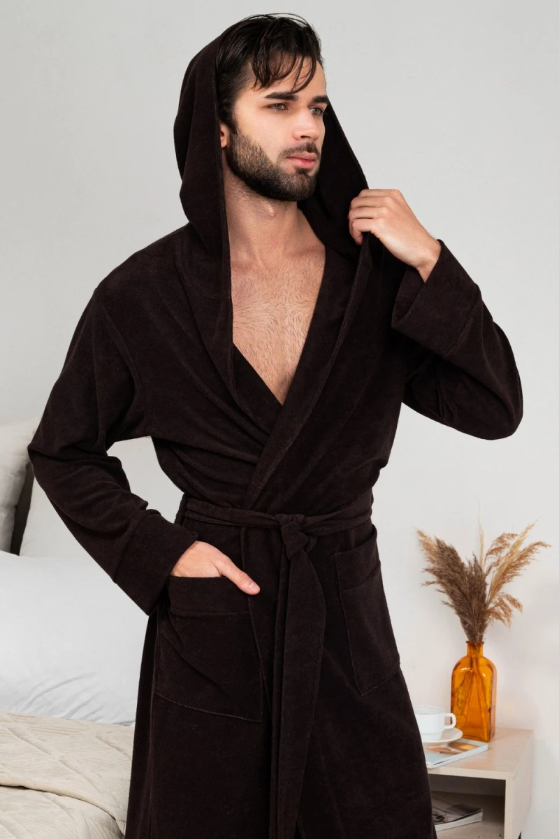 Халат 319 (темно-коричневый)