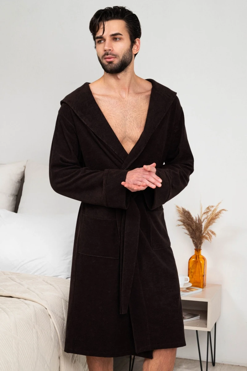 Халат 319 (темно-коричневый)