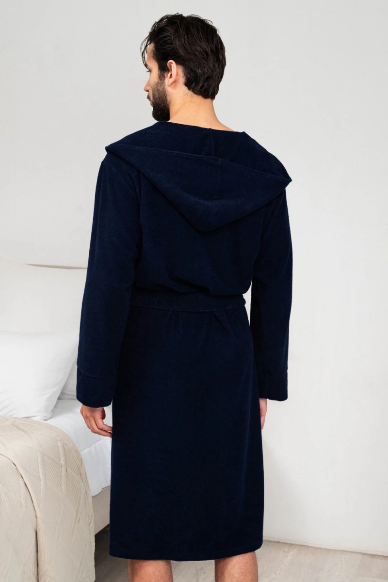 Халат 319 (темно-синий)