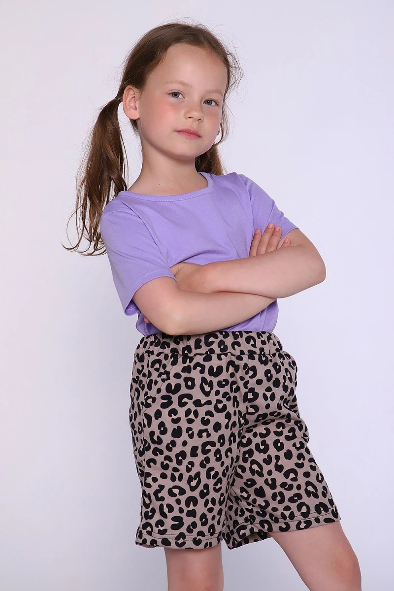 Шорты 35311 (леопард)