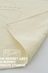 Полотенце Софатекс 50 * 70 коврик ножки 2шт (молочный)
