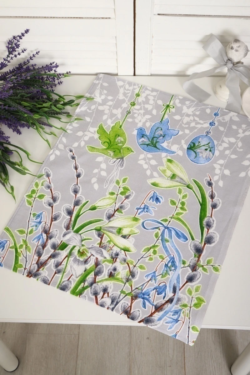 Полотенце 32597 (серый)