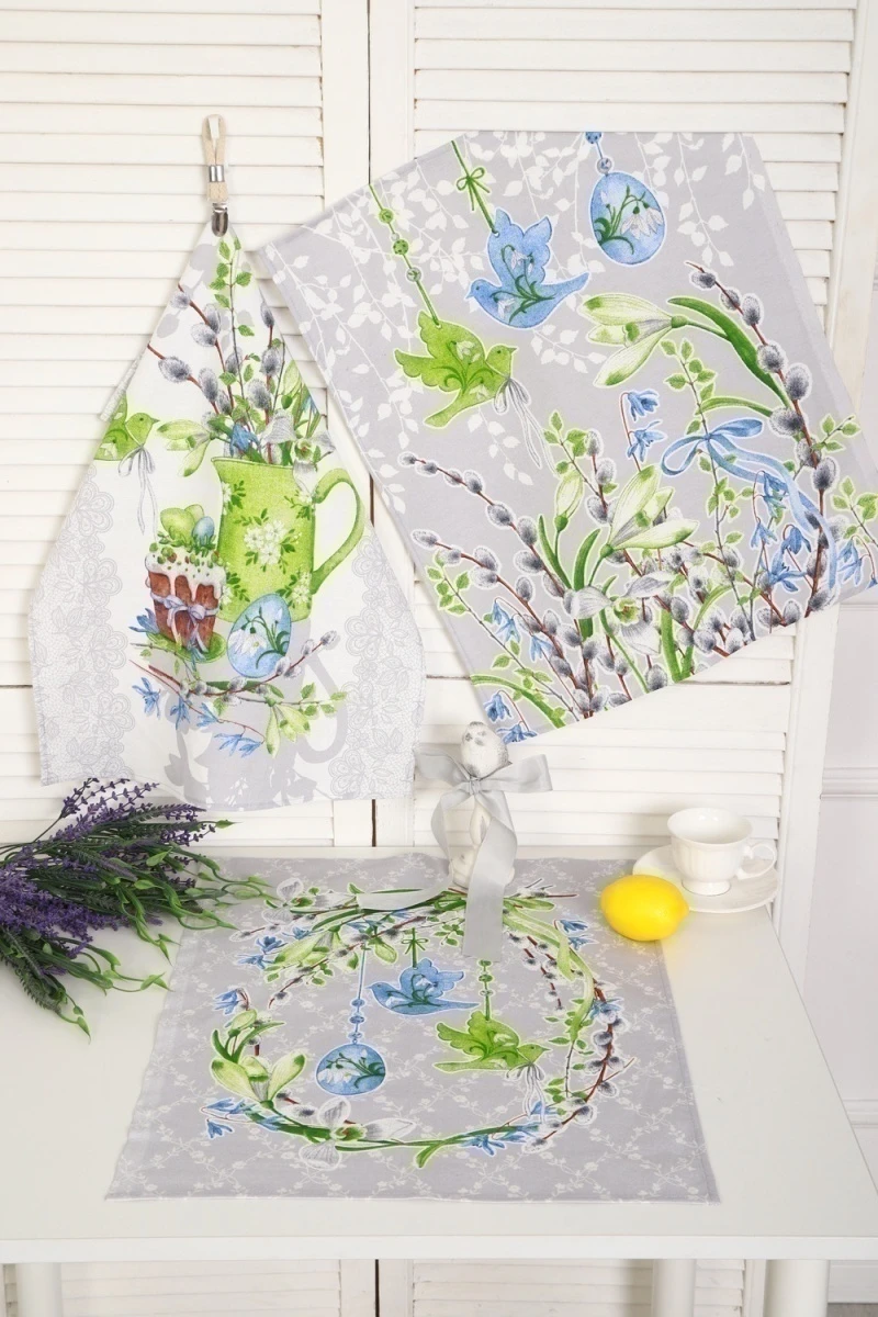 Полотенце 32597 (серый)