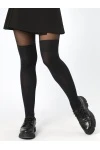 Колготки SP1117 с имитацией гольфин (черный)
