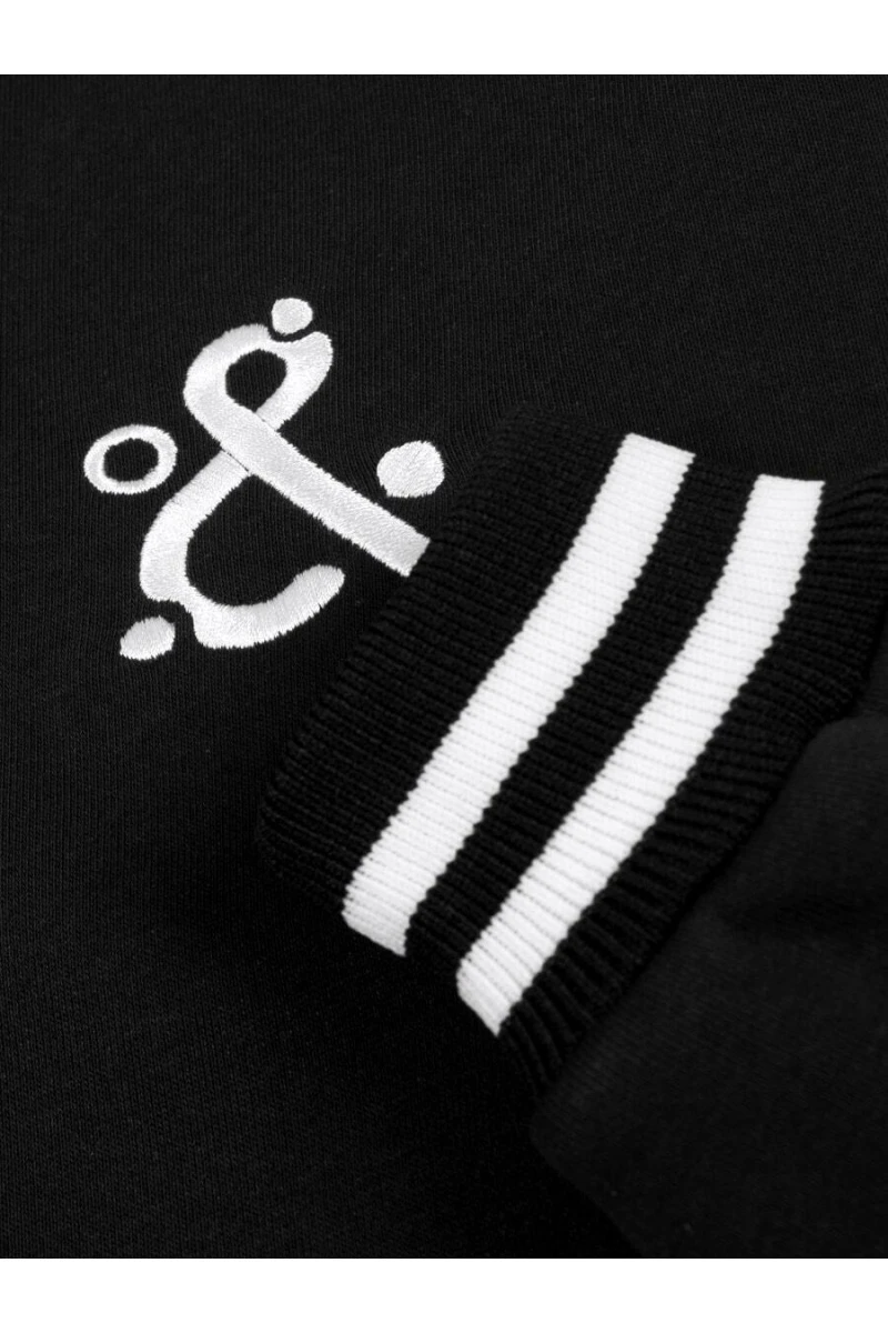 Детский бомбер утепленный на молнии SP2214 (черный)