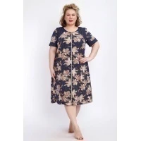 Халат 004 домашний (лилии)