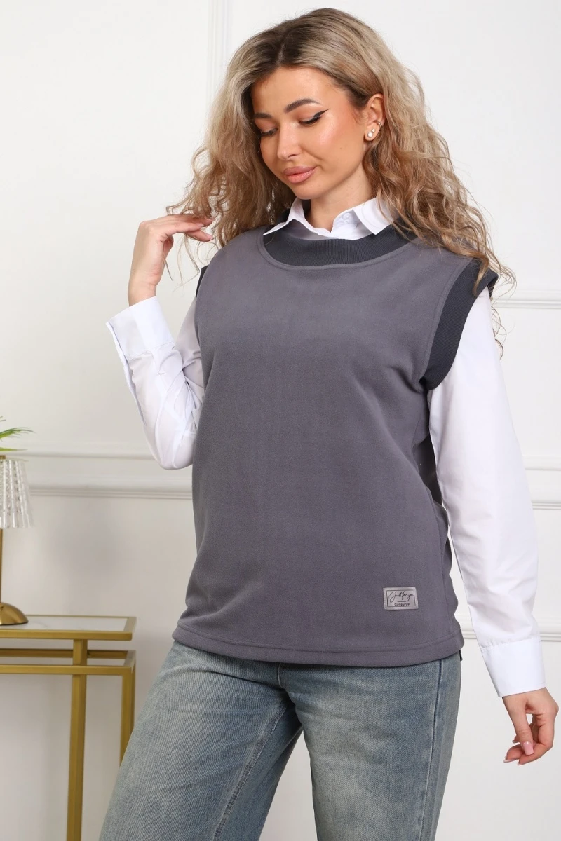 Жилет 1101 (серый)