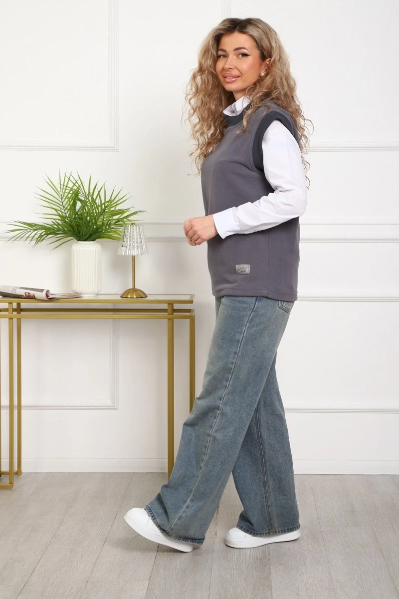 Жилет 1101 (серый)