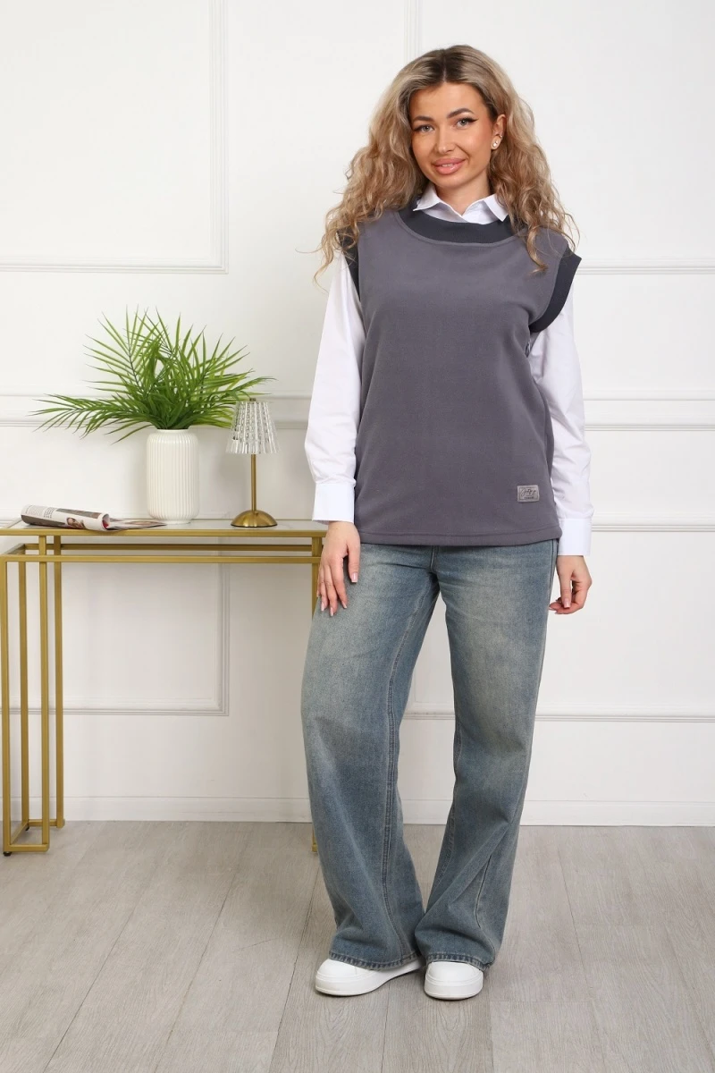 Жилет 1101 (серый)