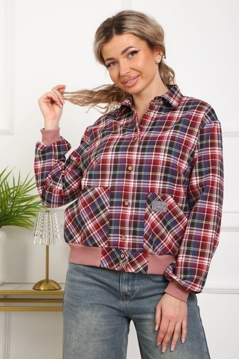 Рубашка 1109 (красный)