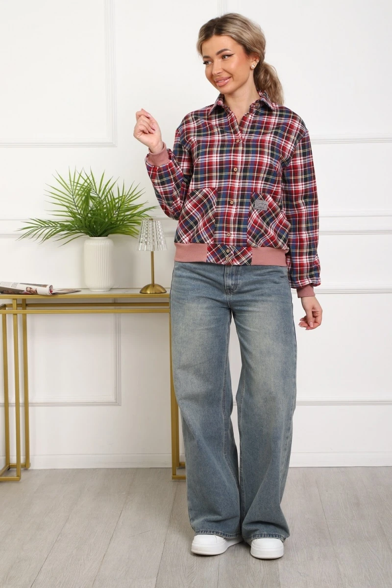 Рубашка 1109 (красный)