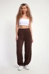 Брюки 29027 (коричневый)