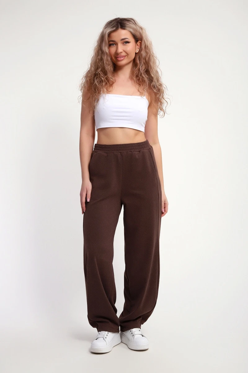 Брюки 29027 (коричневый)