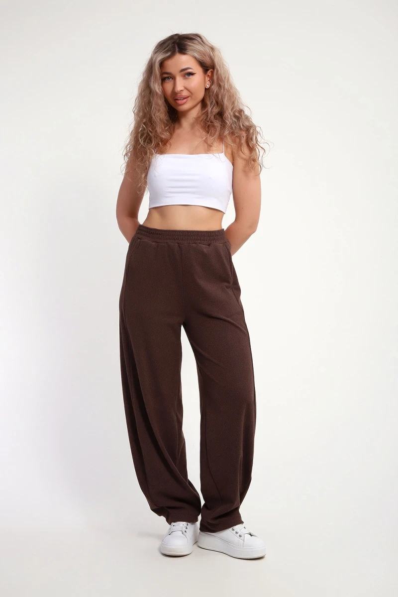 Брюки 29027 (коричневый)