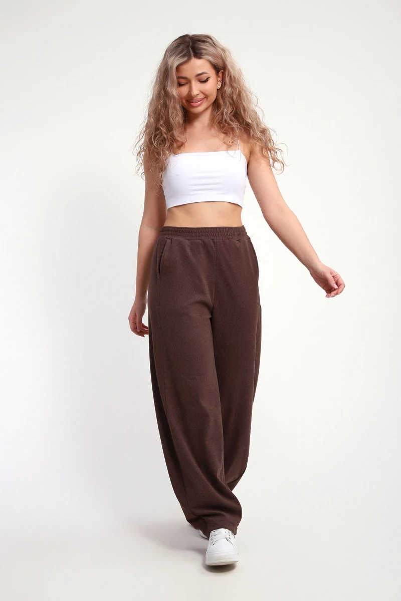 Брюки 29025 (коричневый)