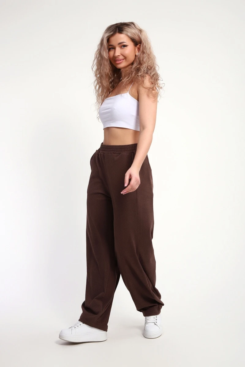 Брюки 29025 (коричневый)