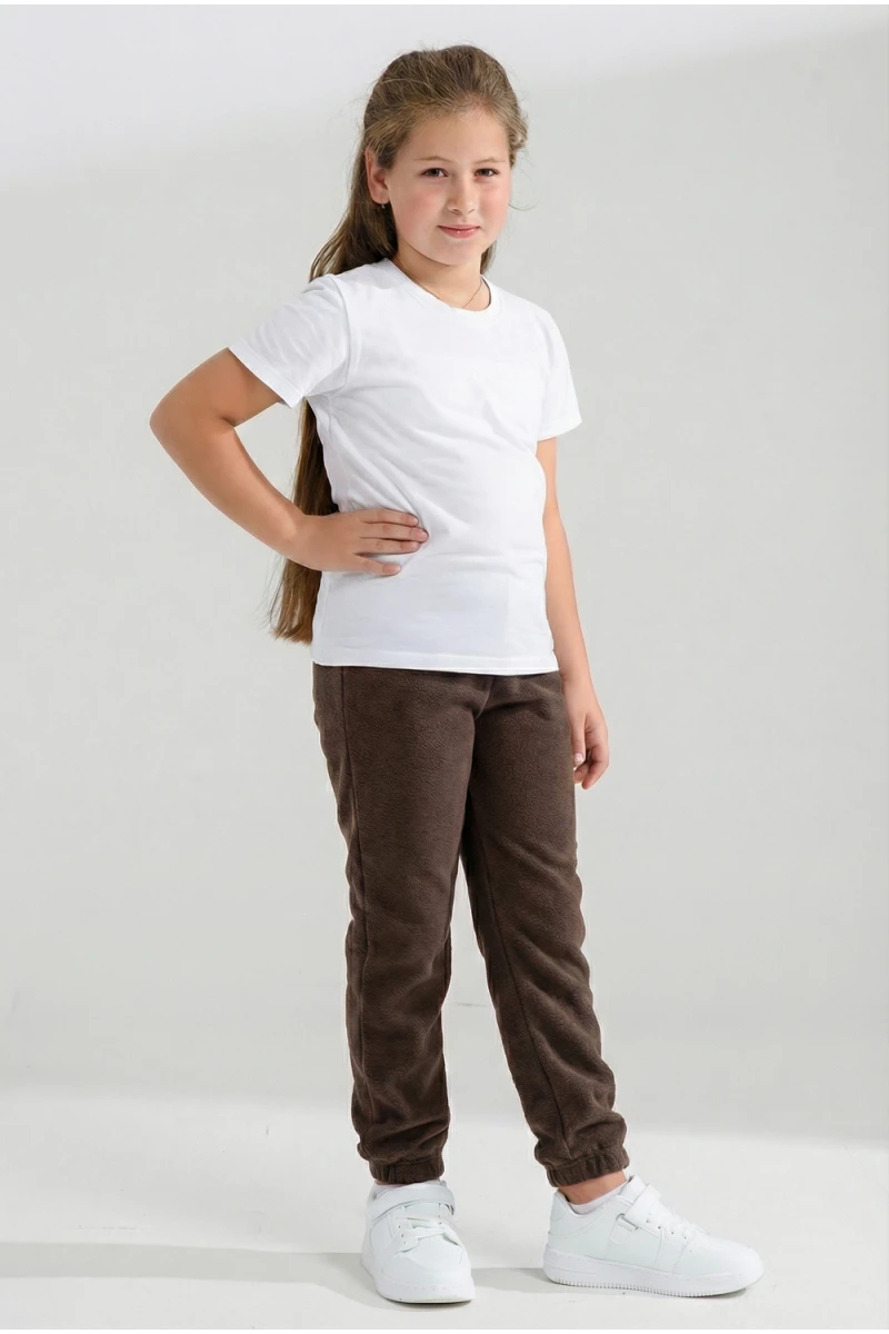 Детские брюки 7493 (коричневый)