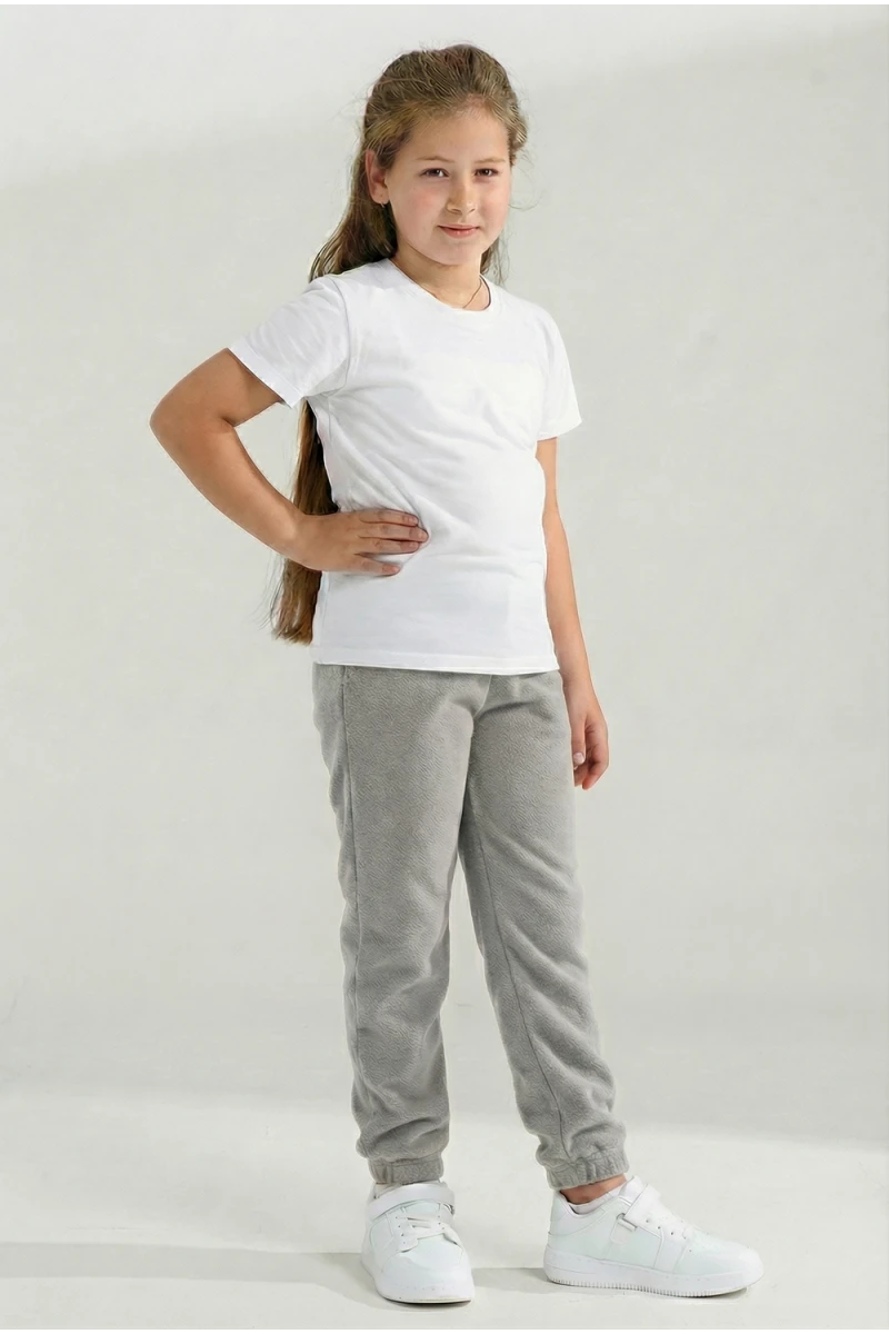 Детские брюки 7493 (светло-серый)