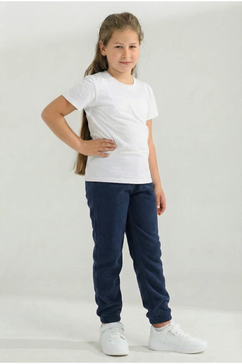 Детские брюки 7493 (темно-синий)