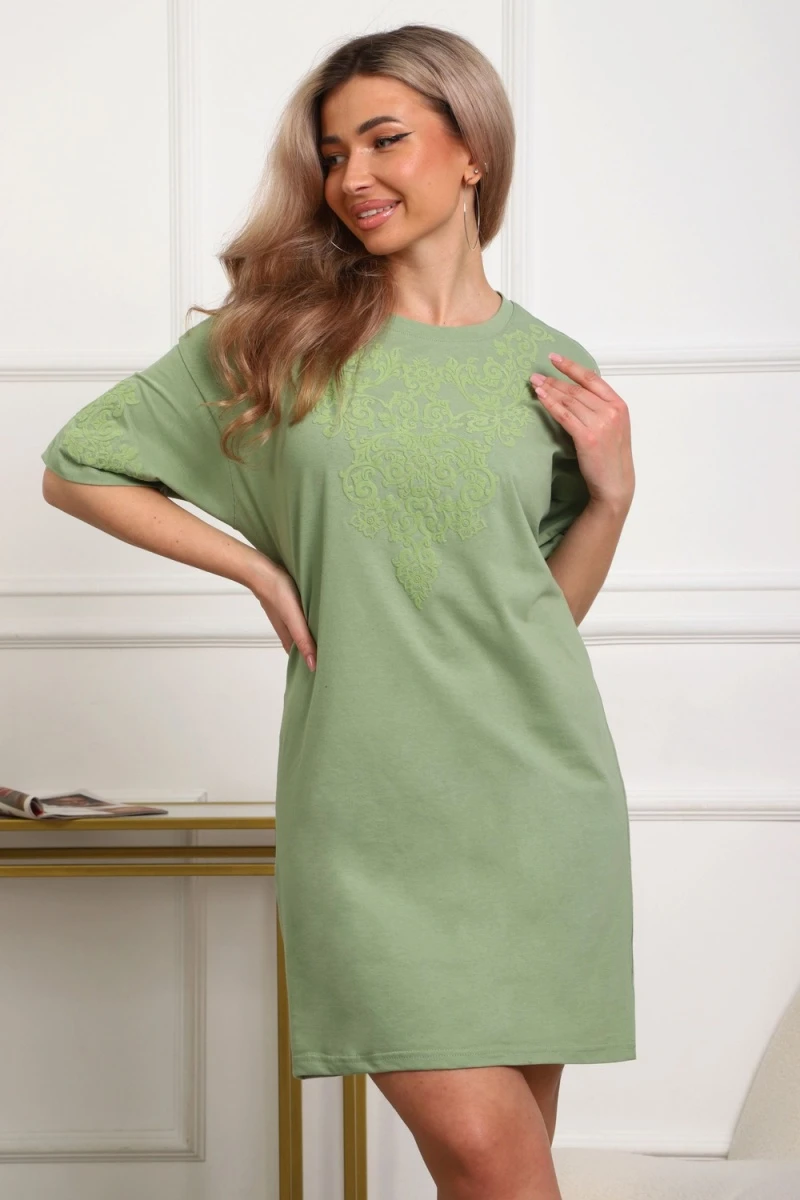 Туника 29533 (оливковый)