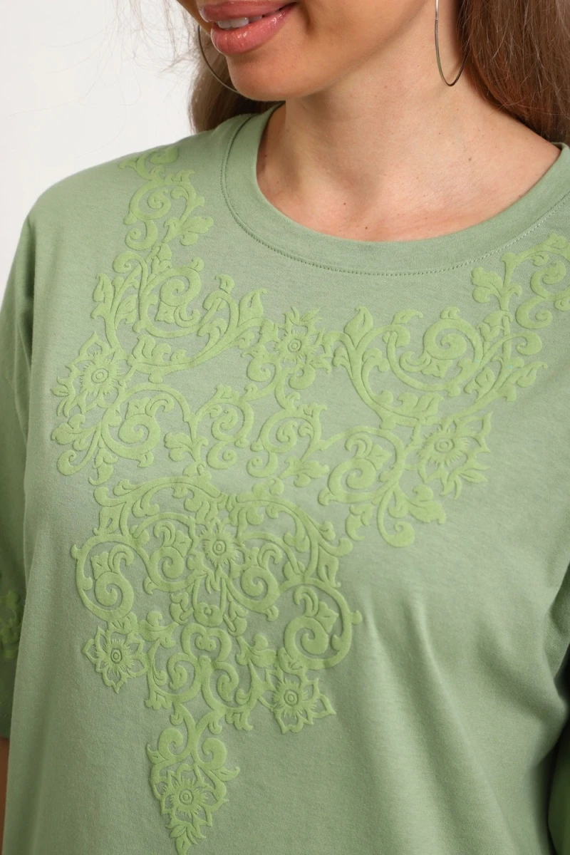 Туника 29533 (оливковый)