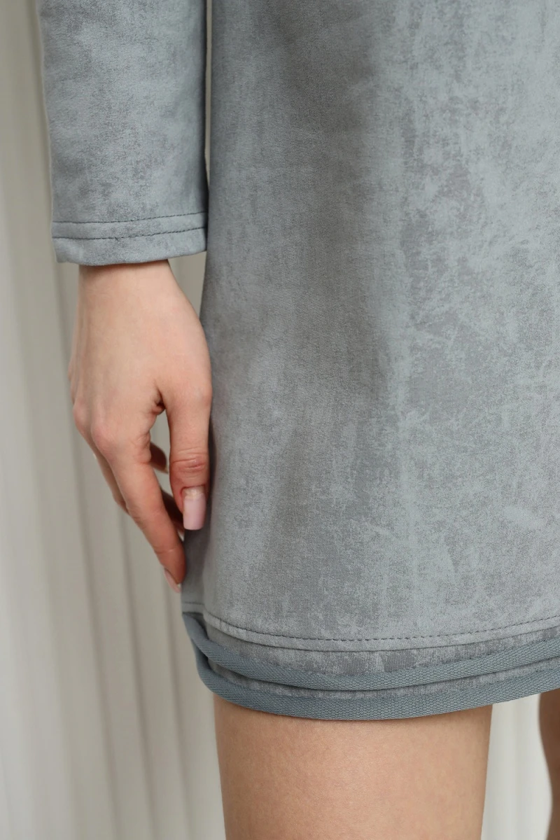 Платье 7500 (винтаж серый)