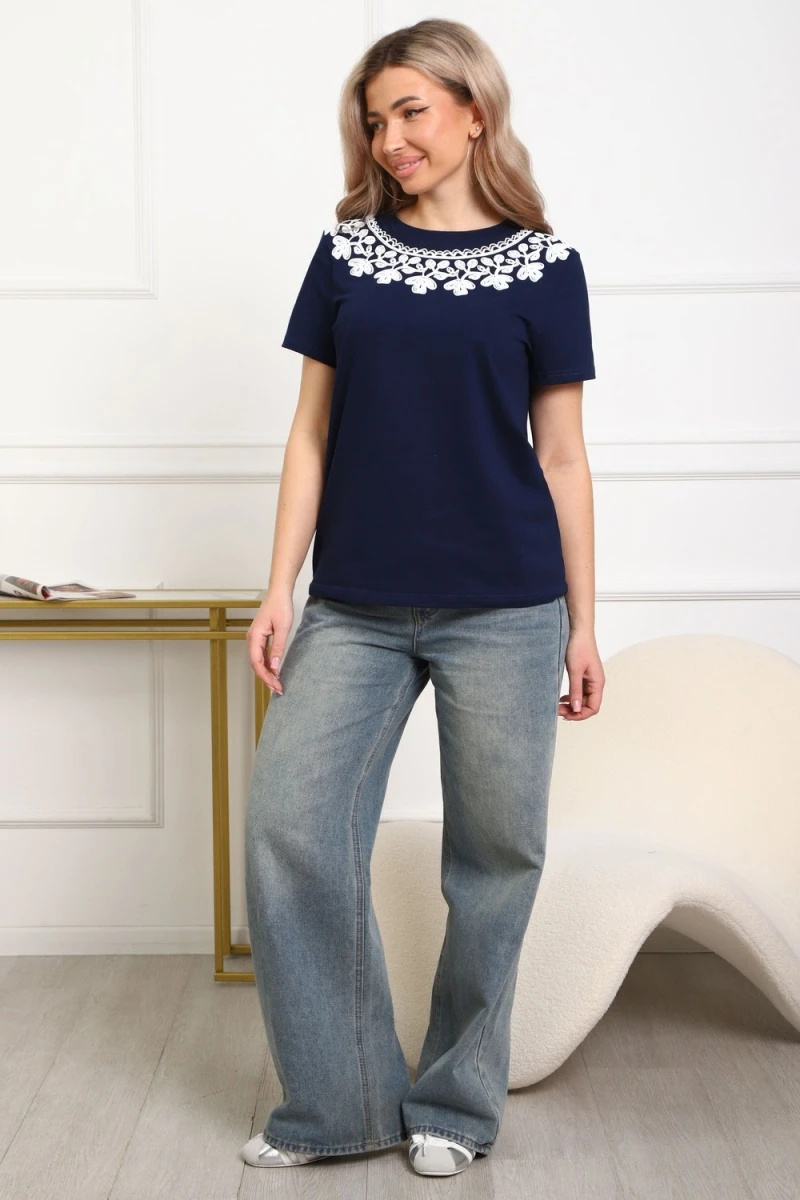 Футболка 29536 (темно-синий)