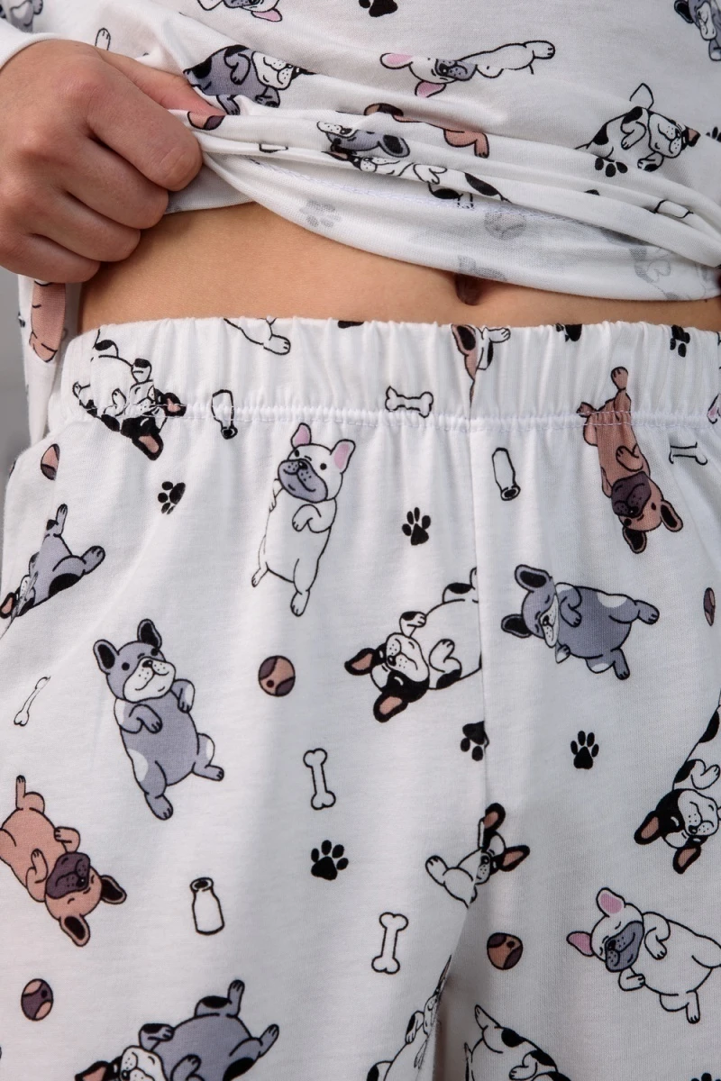 Детская пижама с брюками Собачки (в ассортименте)