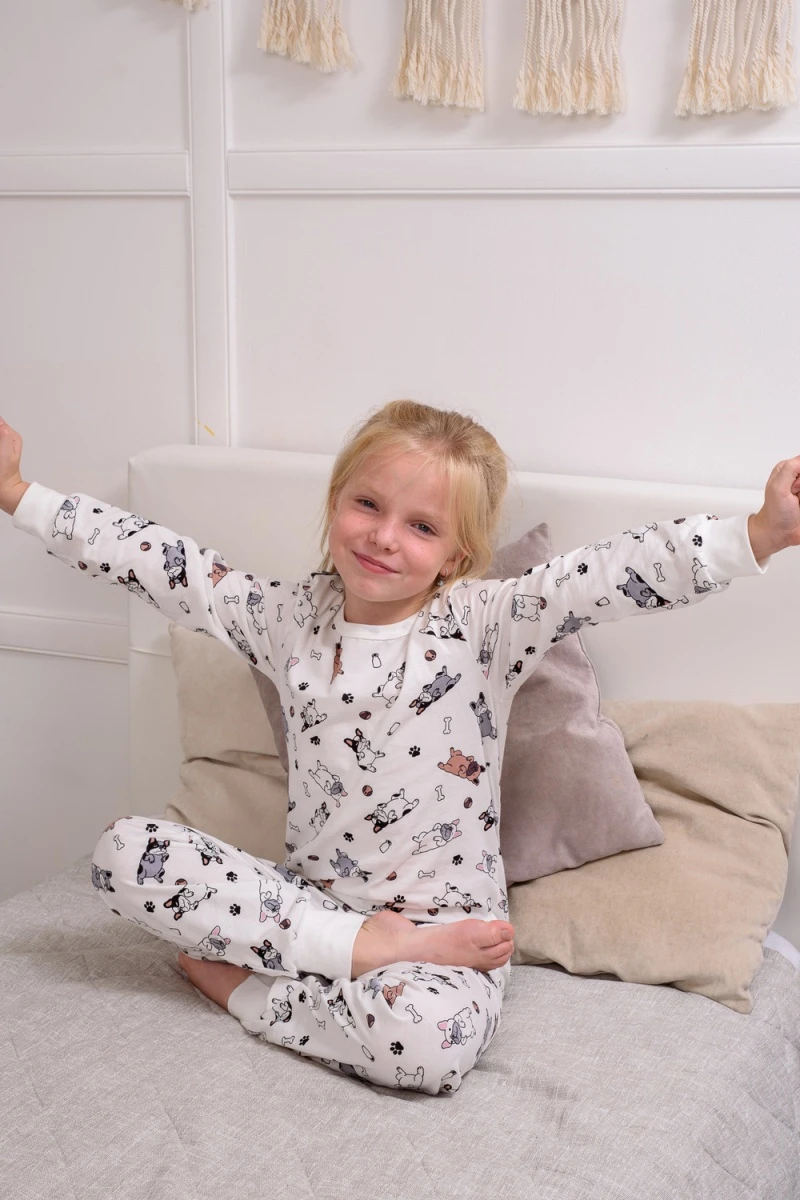 Детская пижама с брюками Собачки (в ассортименте)
