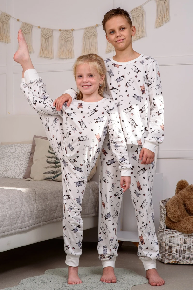 Детская пижама с брюками Собачки (в ассортименте)