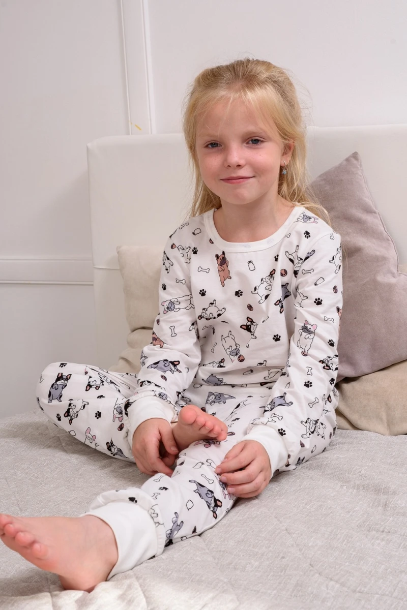 Детская пижама с брюками Собачки (в ассортименте)