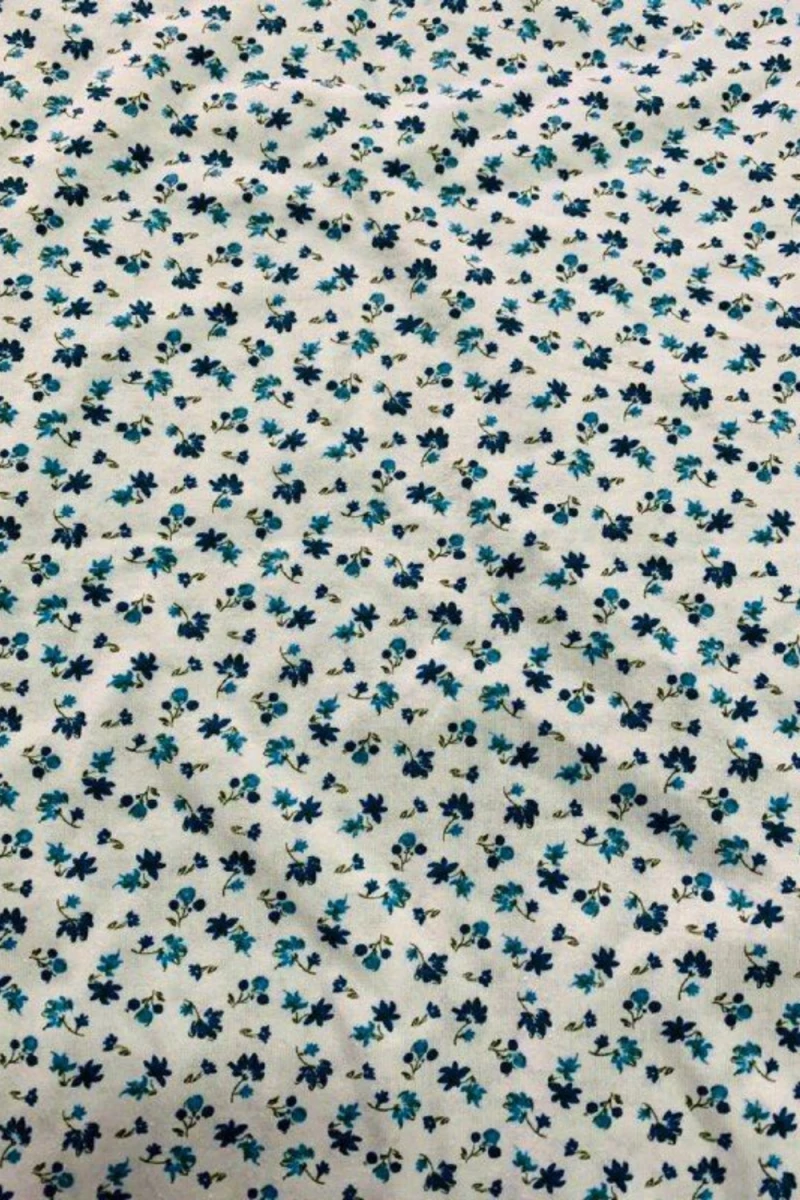 Сорочка 71 (синие цветы)