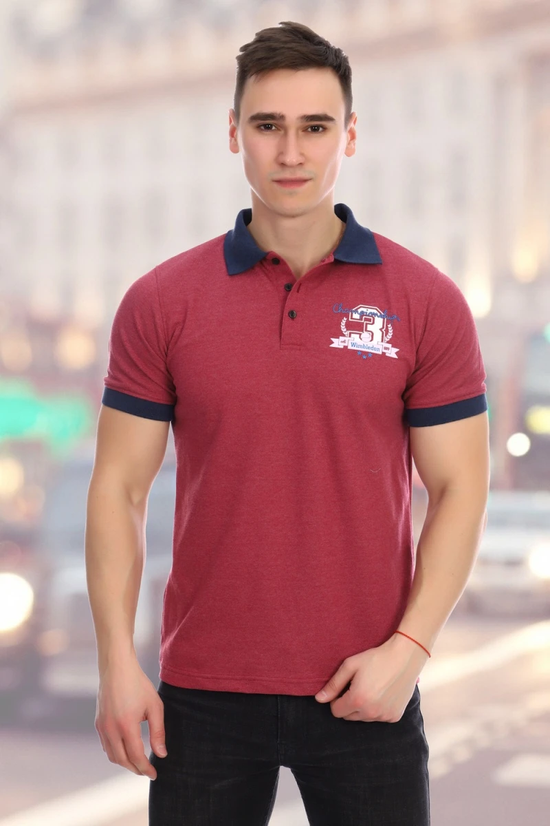 Футболка 1724 (бордо)