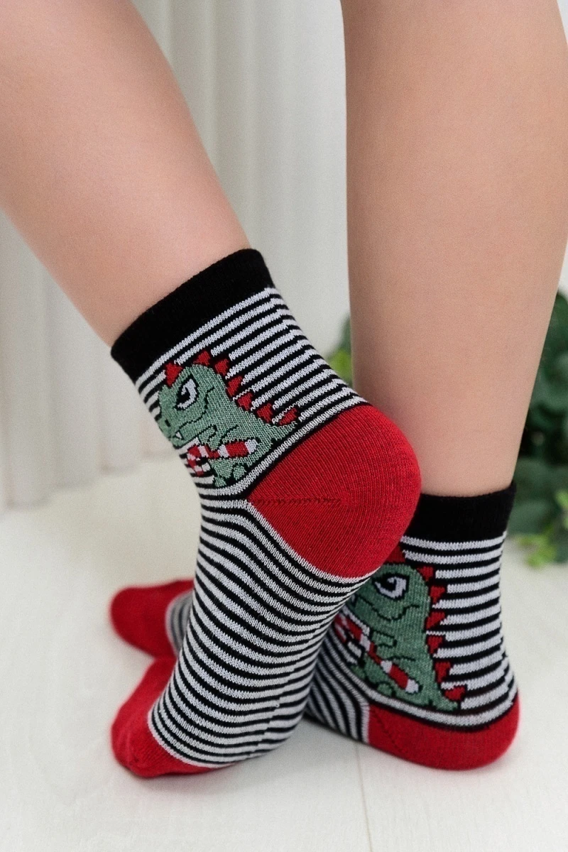 Детские носки стандарт Гоша (набор 2 пары) (черный)