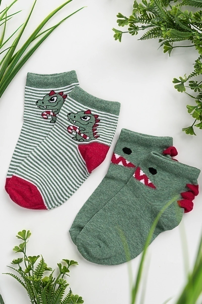 Детские носки стандарт Гоша (набор 2 пары) (нефрит)