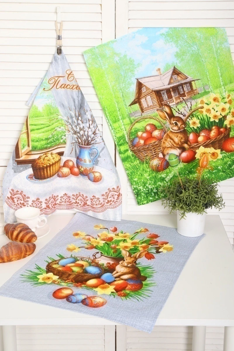 Полотенце 32599 (серый)